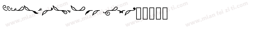 FairwaterScript Light字体转换
